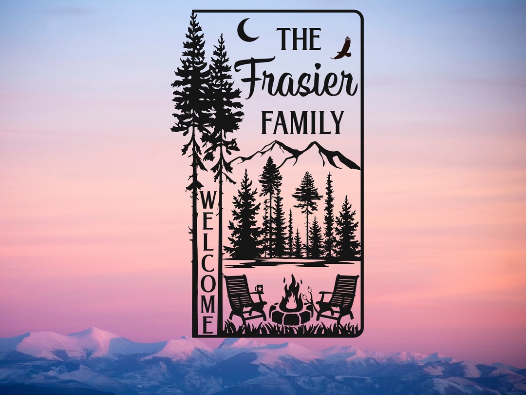 Personalized Camping Decal, RV Slideout Decal, Camper Decal, Outdoors