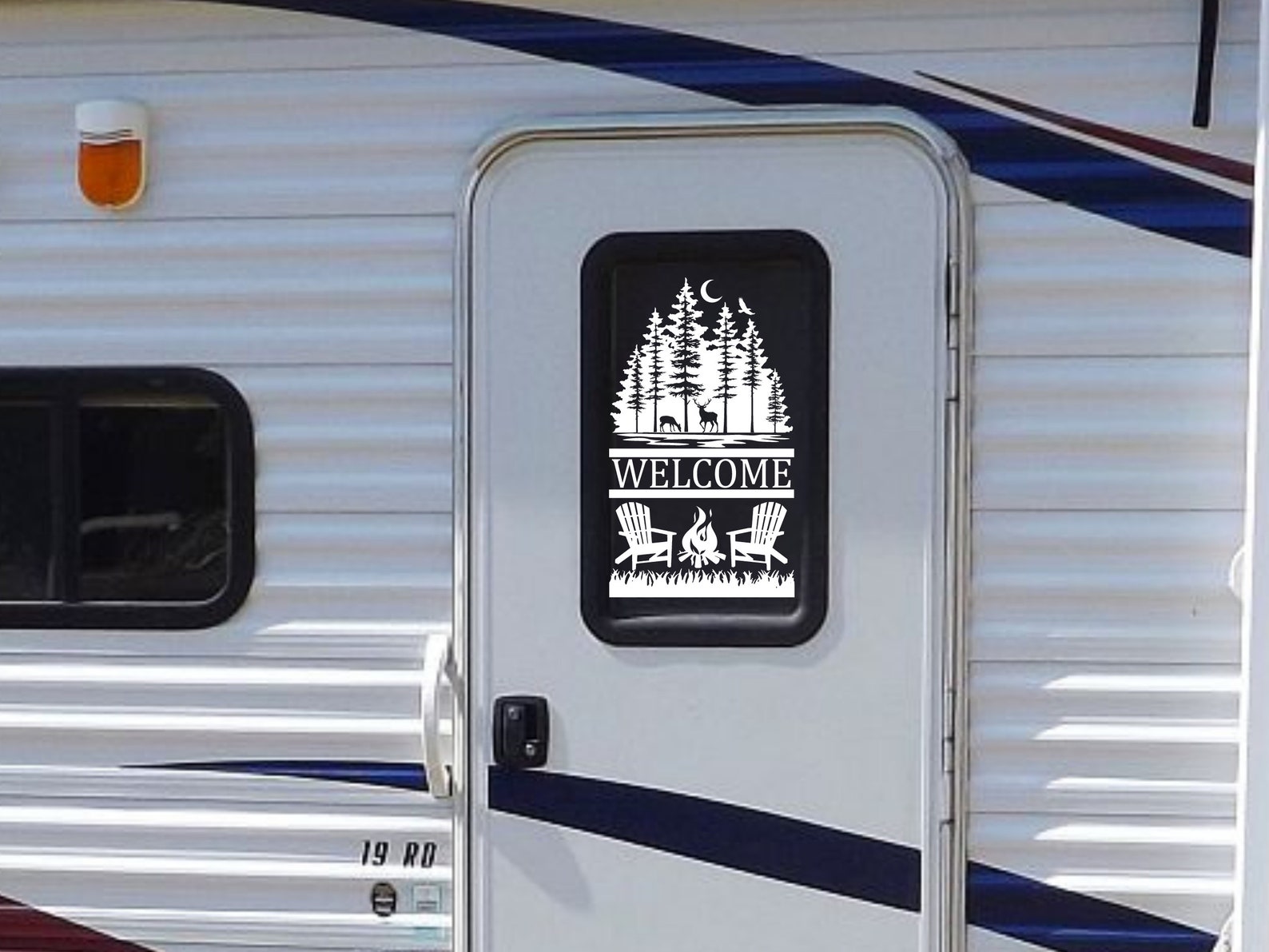 Camper Decal RV Door Decal Camper Decal Outdoors Etsy