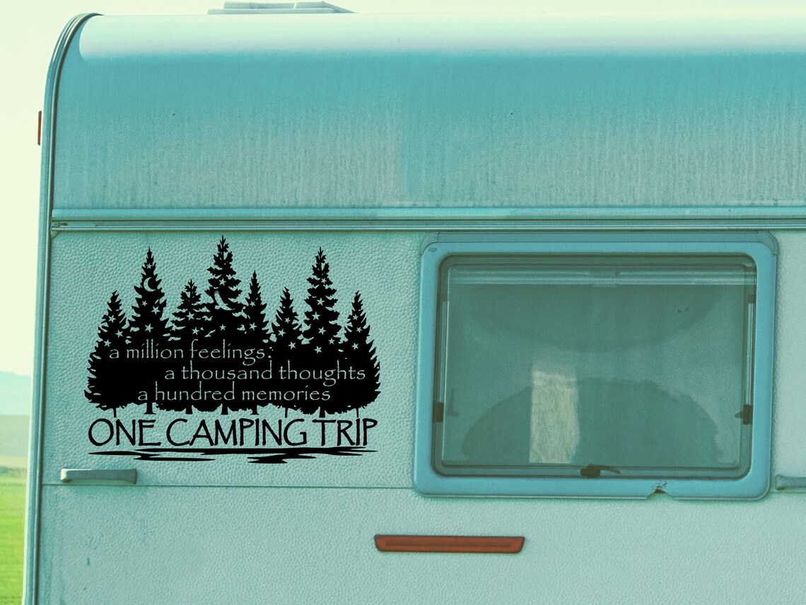 Camping Decal RV Window Decal RV Slideout Decal Camper Etsy