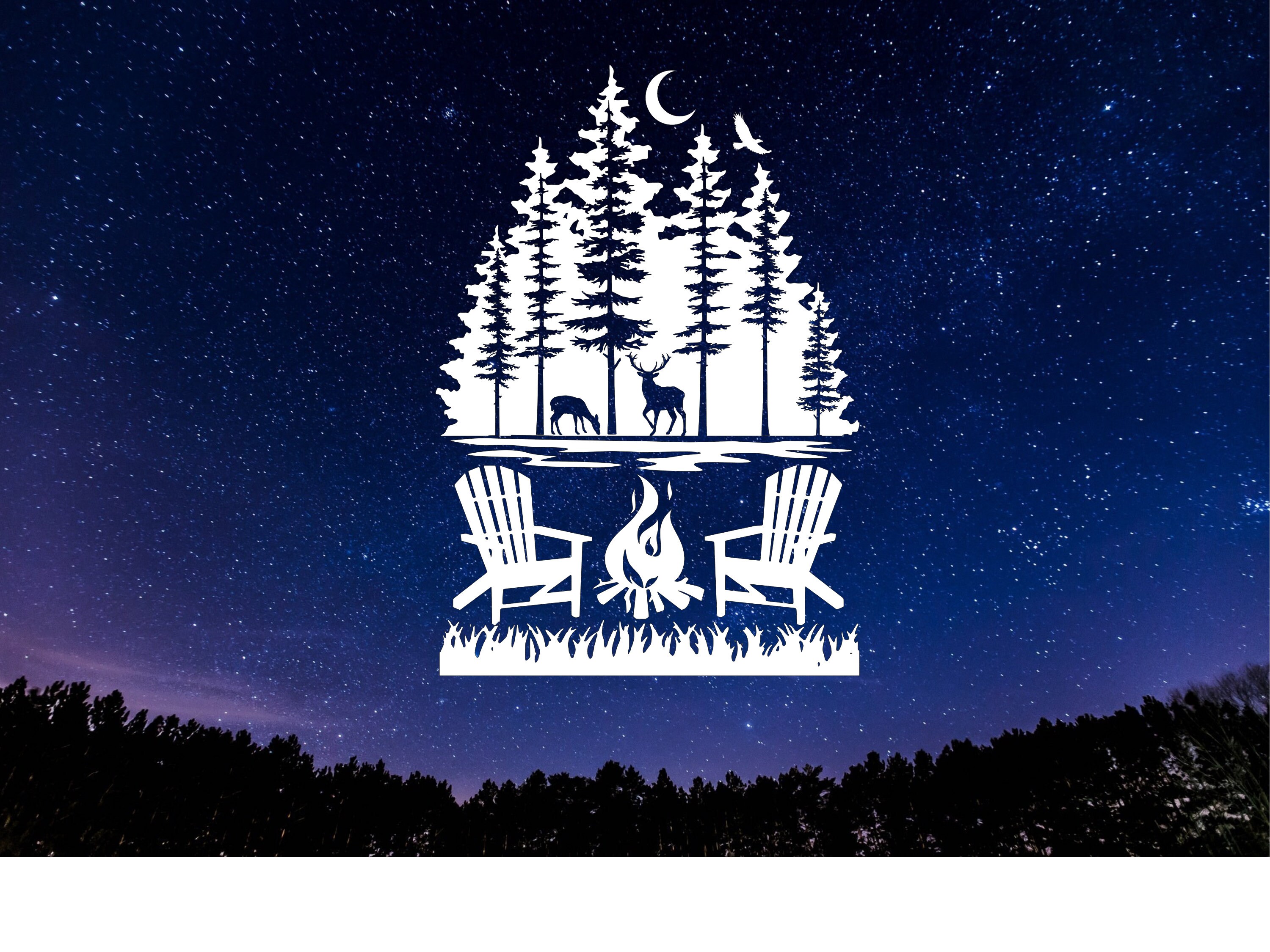 Camping Decal RV Slideout Decal Camper Decal Outdoors Etsy