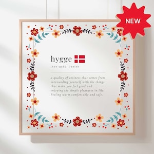 HYGGE Definição para impressão DOWNLOAD DIGITAL, Hygge dinamarquês, Impressão dinamarquesa, Arte de parede dinamarquesa, Presentes dinamarqueses, Hygge, Decoração Hygge