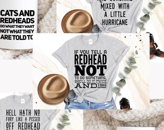 Redhead Mug Designs: Sassy Quotes PNG Bundle (Digital Download)