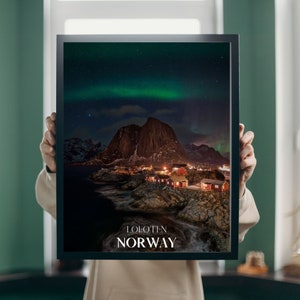 Lofoten Norway Printable Art for Home Decor - High Resolution Instant Download File to Print, Norway Digital Print, Norway Wall Decor