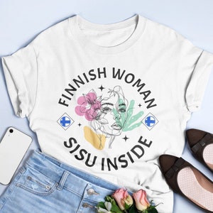 Mujer finlandesa SISU Inside Art Descarga instantánea, Imprimible finlandés, Finlandés, Camiseta de Finlandia, Impresiones de Finlandia