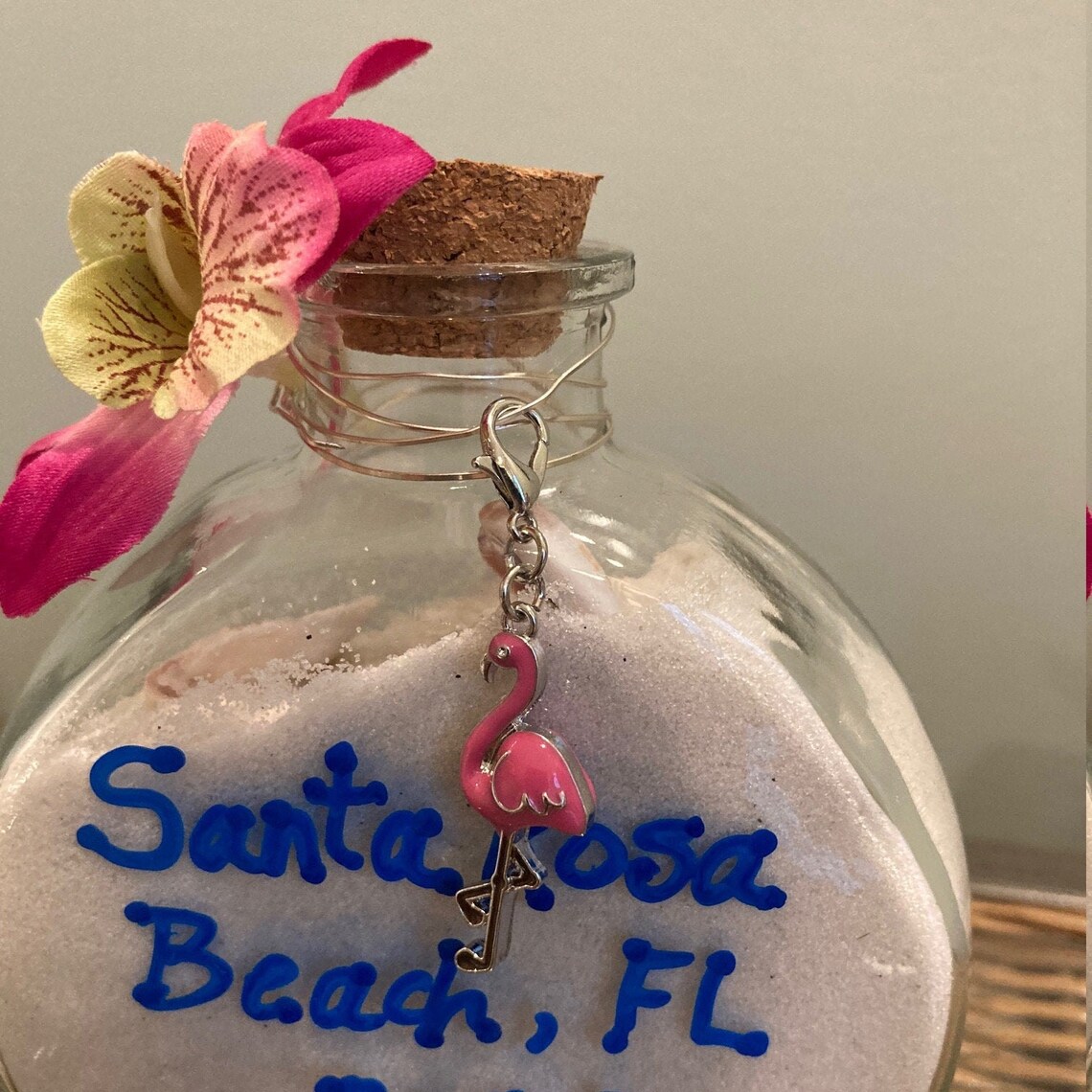 NW Florida Sand Bottle Souvenirs. Hand made by local 30A Etsy