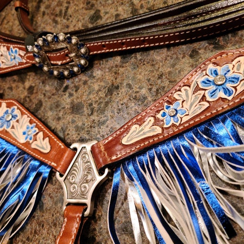 Bridle Breast Collar Headstall Tack Set Horse SALE Metallic Etsy