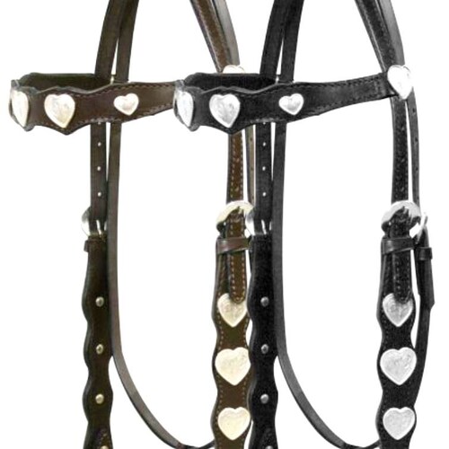 Bridle Breast Collar Headstall Tack Set Horse Cowhide & Etsy