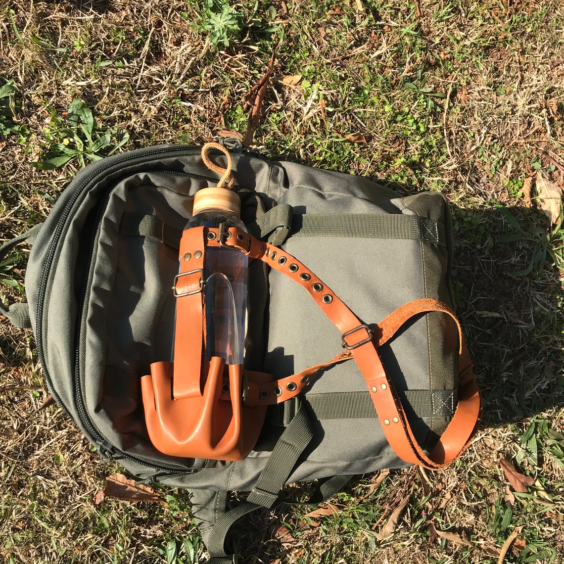 Adjustable Water Bottle Holder Thermos Flask Carry Case Etsy