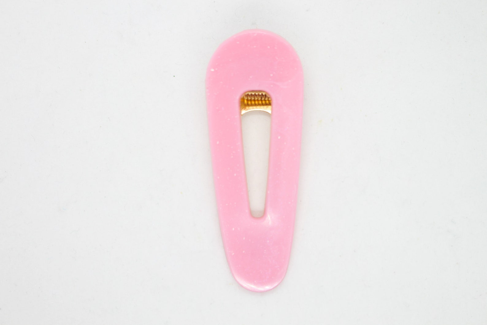 PASTEL PINK Hair clip set Resin Hair Clips Set of 3 Cute Etsy