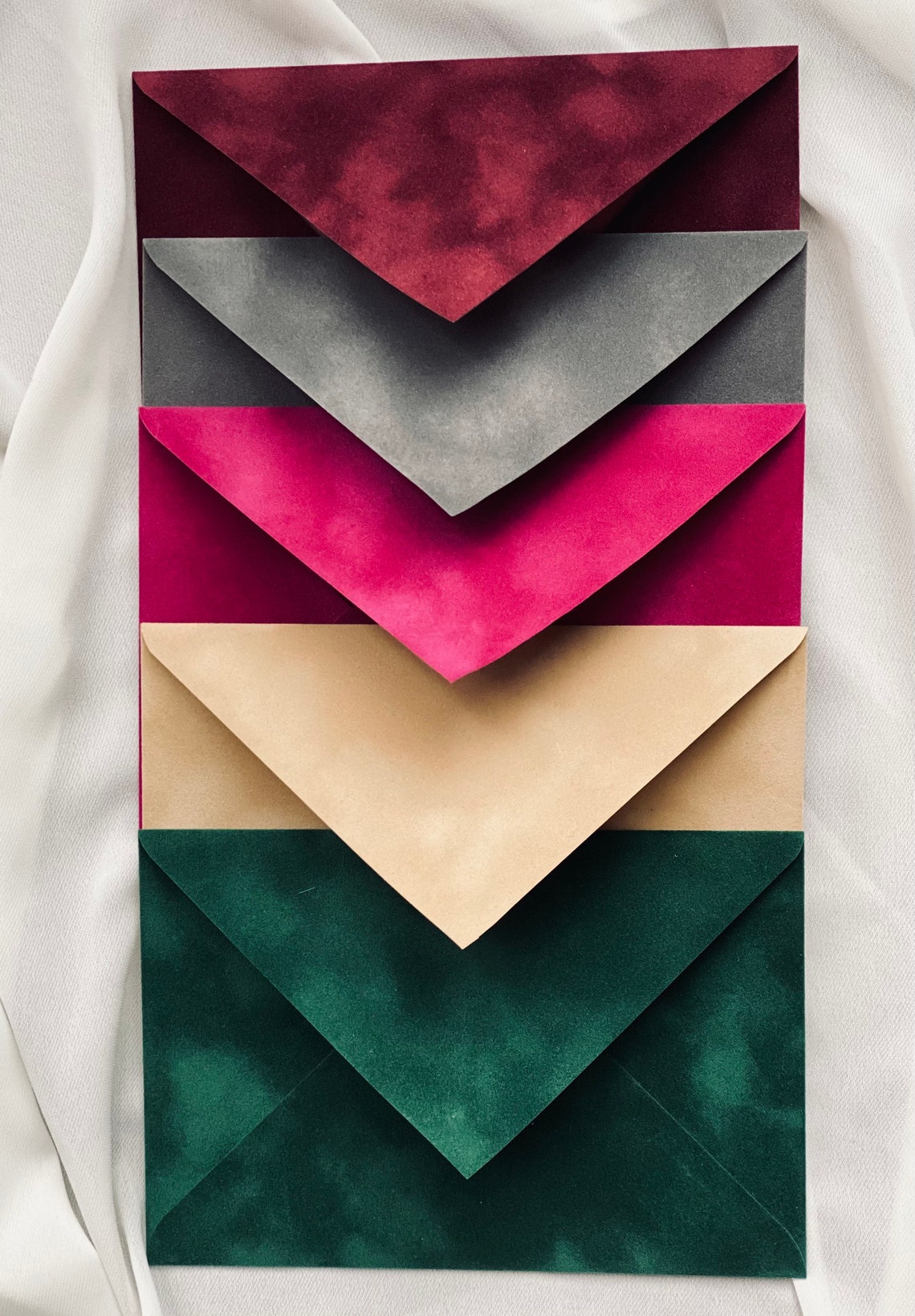 Vellum envelope/emerald Etsy