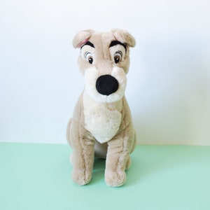 Peluche Disney Vintage "le Clochard" de "La belle et le Clochard"