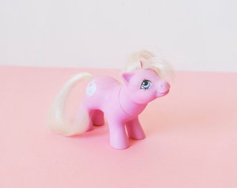 Baby Pony G1 - Babero - Tiddly-Winks - 1985 - Made In Hong Kong