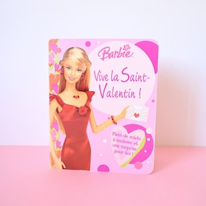 Livre Saint Valentin Barbie, Mattel, à volet surprise, 2006