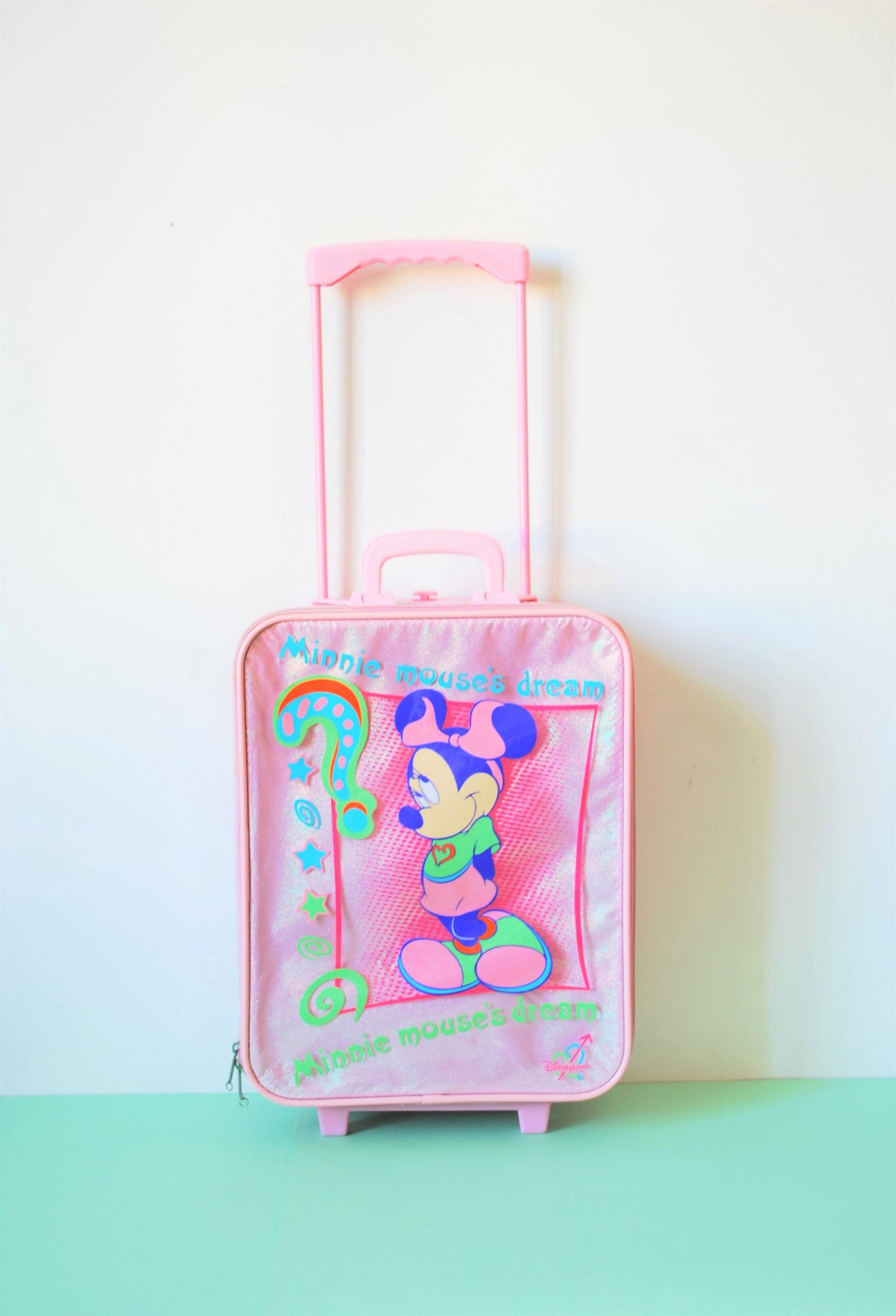 minnie suitcase disney store