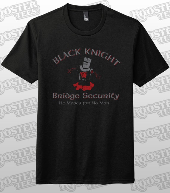 Cool T-Shirt - Black Knight Bridge Security Tee Cool T-Shirt - Black Knight Bridge Security Tee