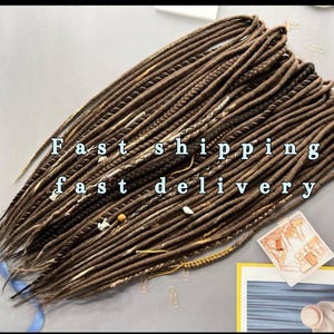Rastas de Lana Rubias y Castañas: Set de Rastas con Acentos 10 SE, Merino Senegalés Crema Arena, Envío Rápido