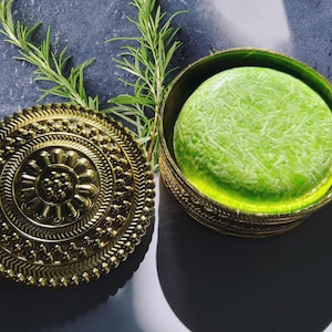 Shampoo solido al rosmarino naturale: shampoo solido fatto a mano per dreadlocks