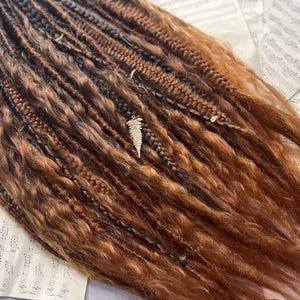 Ombre Synthetic Dreadlock Extensions: Curls, Braids, Twisted Dreads