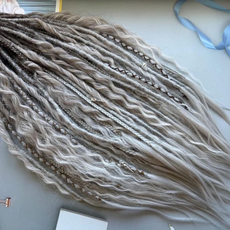 Ash Brown Boho Braids - Etsy