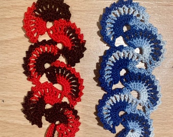 Crochet Fan Lace Bookmark Pattern: Beginner-Friendly, Book Lover Gift, PDF Tutorial (US & UK Terms)