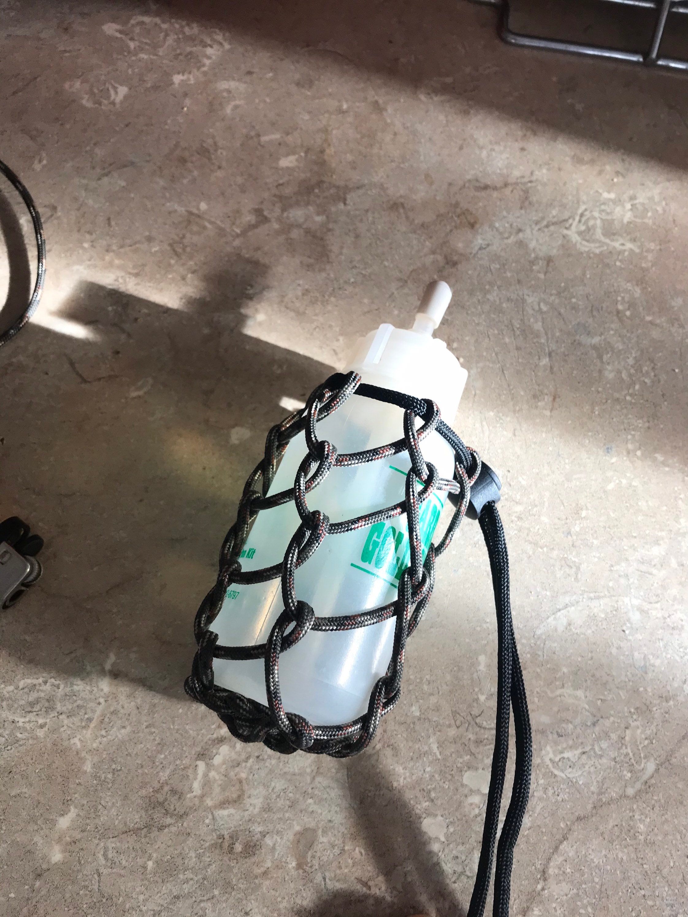 Gold prospecting snuffer bottle holder parachord lanyard Etsy