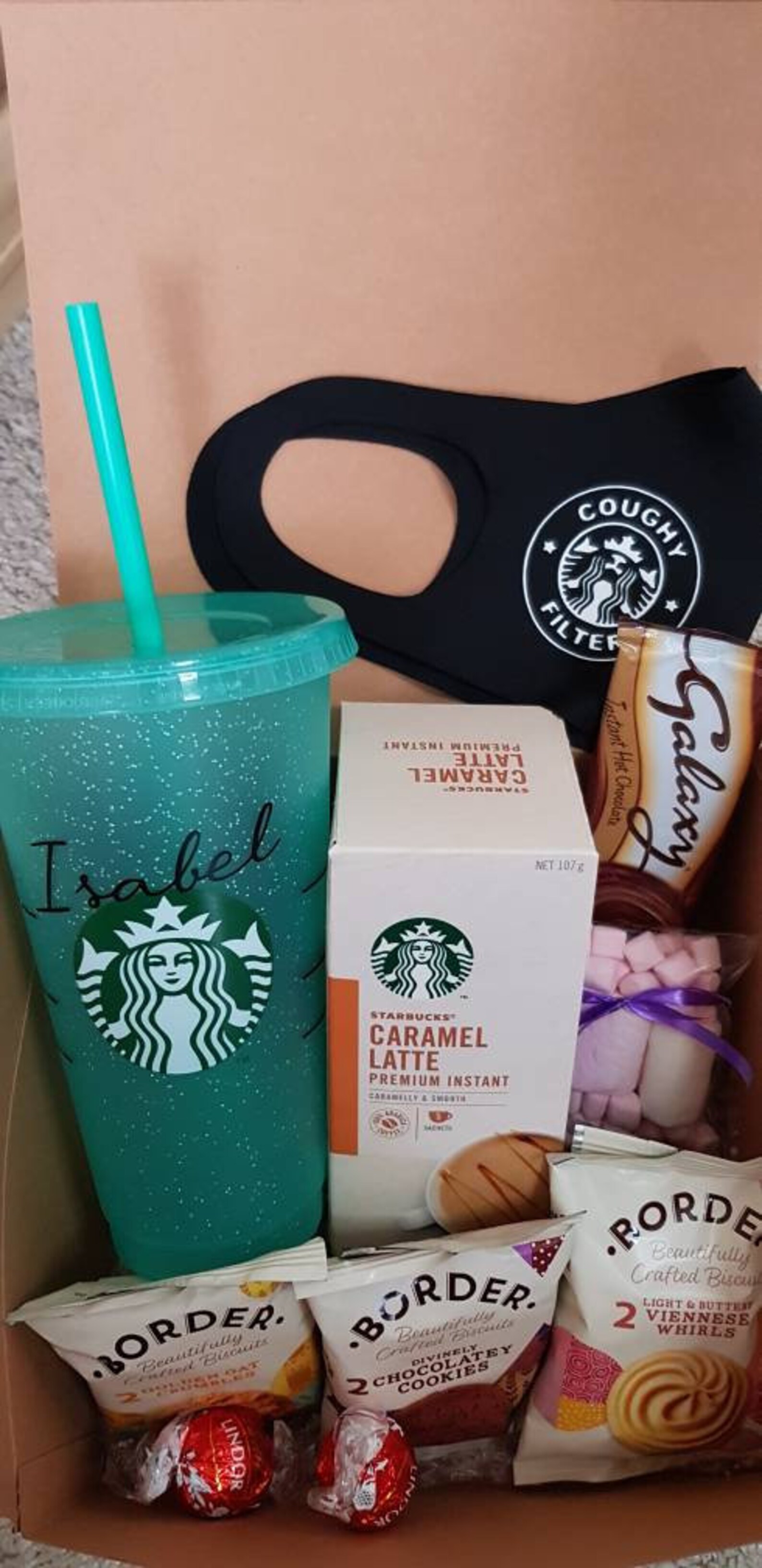 Starbucks Personalised Coffee Gift Mint Green Cup 24 Oz Etsy