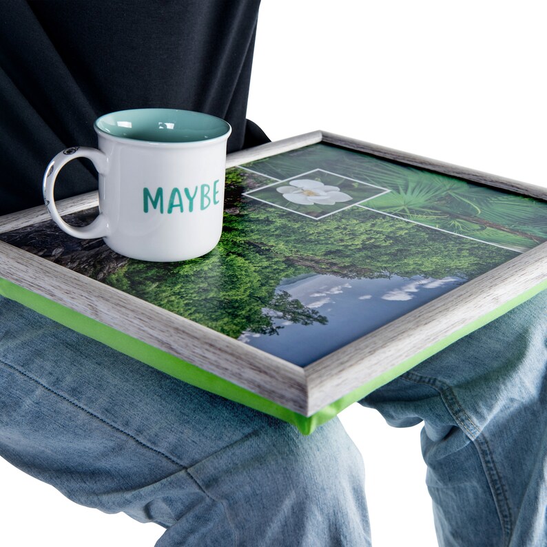 Bean Bag Lap Tray Table TV Dinner Stable Table Breakfast Serving Tray