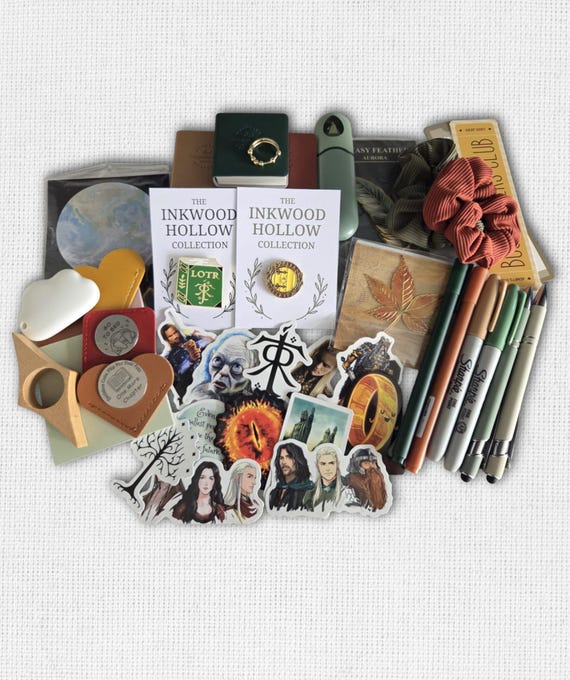 Lord of the Rings Mystery Bookish Bundle: Tolkien Fan Gift