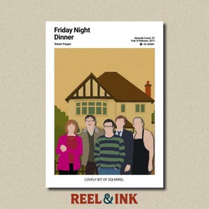 Friday Night Dinner art print / picture / poster