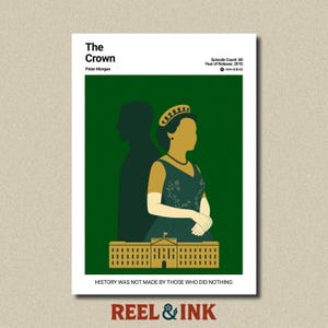 The Crown Netflix Original art print / picture / poster