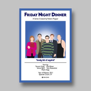 Friday Night Dinner art print / picture / poster