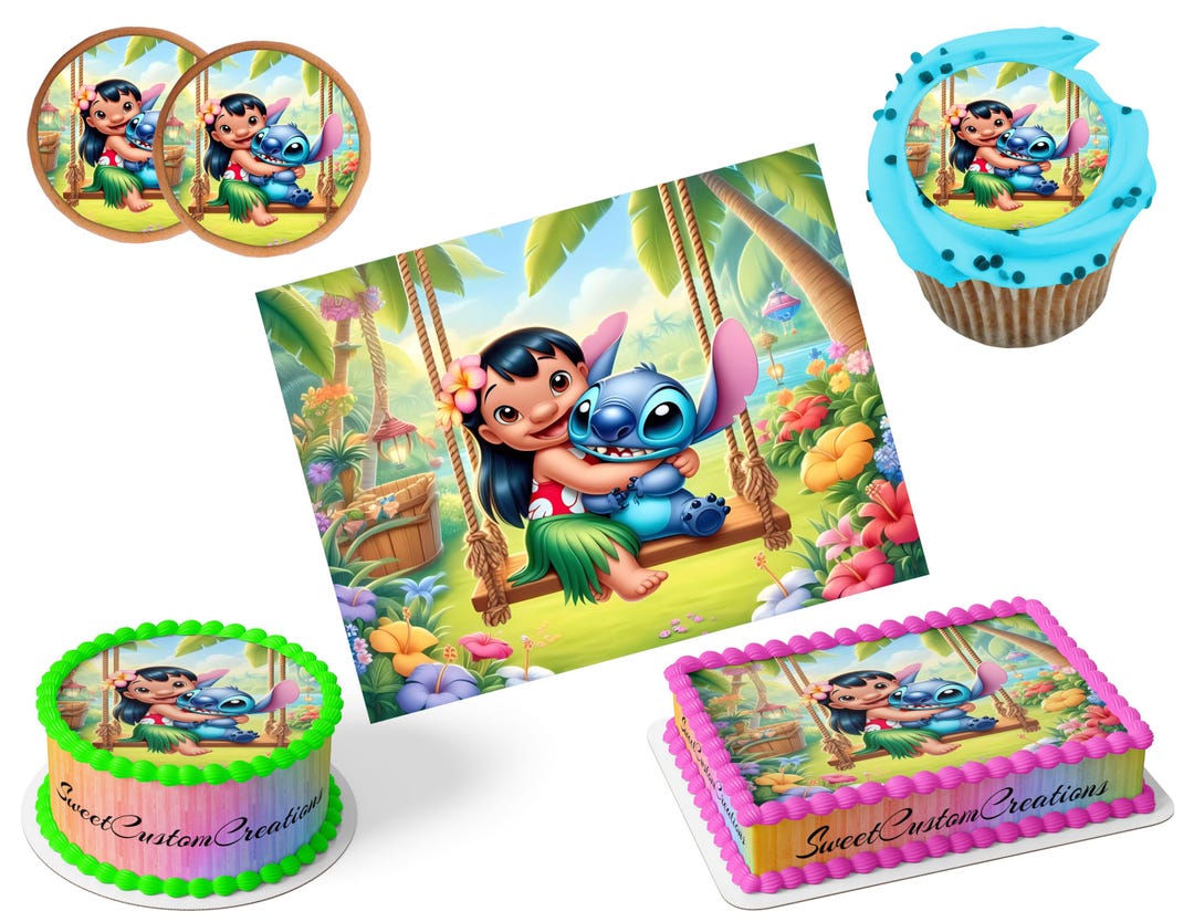 Cartoon Edible Image Icing Frosting Sheet #LS-2 Topper (70 Sizes) - Etsy