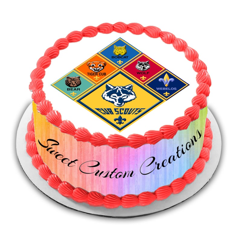 Cub Scouts Edible Image Icing Frosting Sheet 11 Topper 70 Etsy