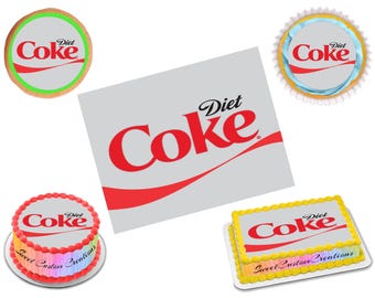Soft Drink Soda Pop Edible Image Icing Frosting Sheet #DIC-1 Topper (70 sizes)