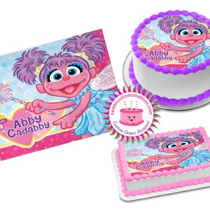 Cartoon Edible Image Icing Frosting Sheet #ABC-1 Topper (70 sizes)