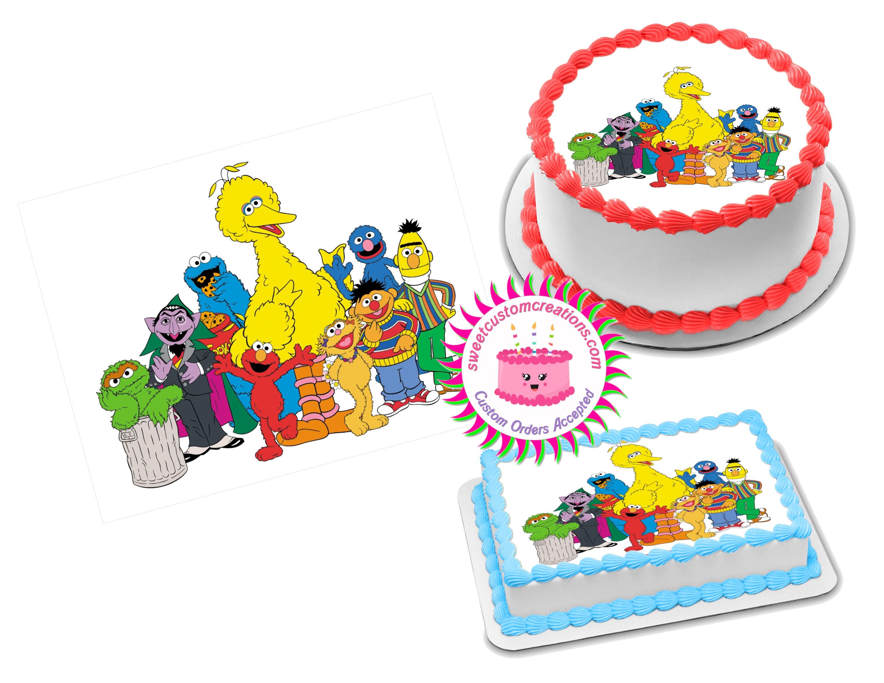 Cartoon Edible Image Icing Frosting Sheet #SES-3 Topper (70 Sizes) - Etsy