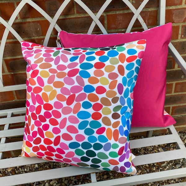 Water Resistant Petals outdoor cushion