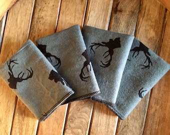 Reusable Cloth Napkins - Stocking Stuffer Gift - Eco Friendly Gift - Cloth Napkins