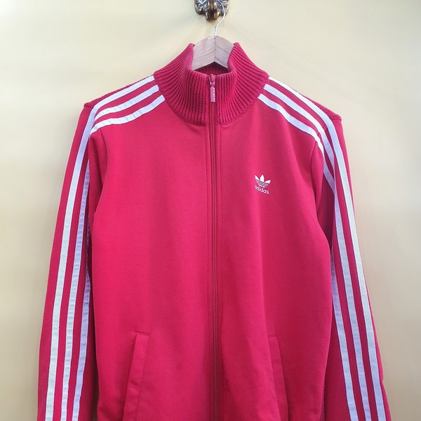 M Chaqueta de pista adidas vintage con punto, años 90 00