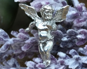 Hand Made Sterling Silver Cupid Angel