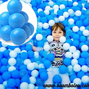 50 Ball Pit Balls I Colorfull Balls I Montessori Toys I Toddler Gift I Baby Shower I Best Gift I Newborn Gift Baby Girl I Baby Boy Soft Ball