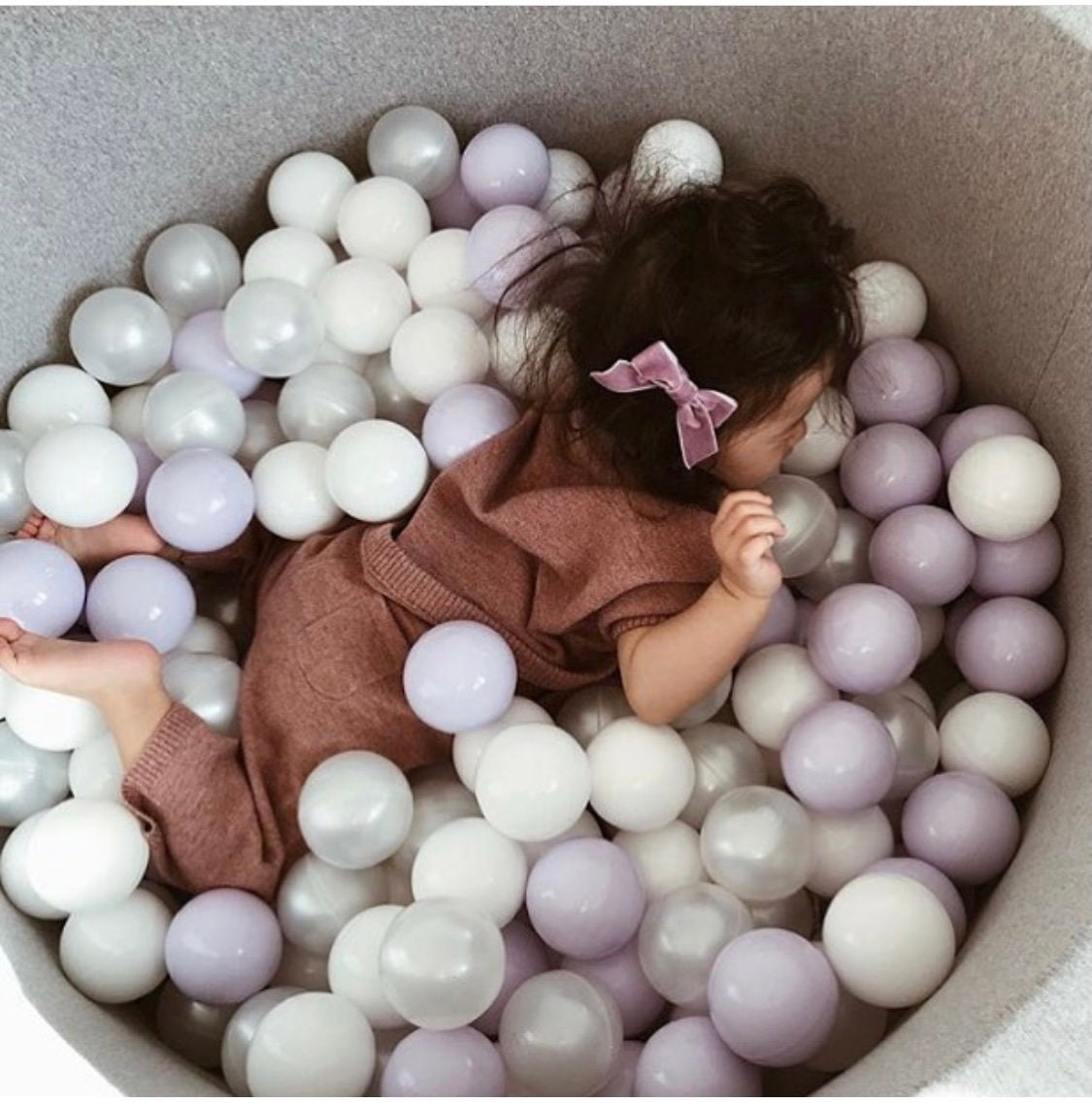 Foam Ball Pit With 200 Balls I Bestseller I 1st Birthday Gift Etsy