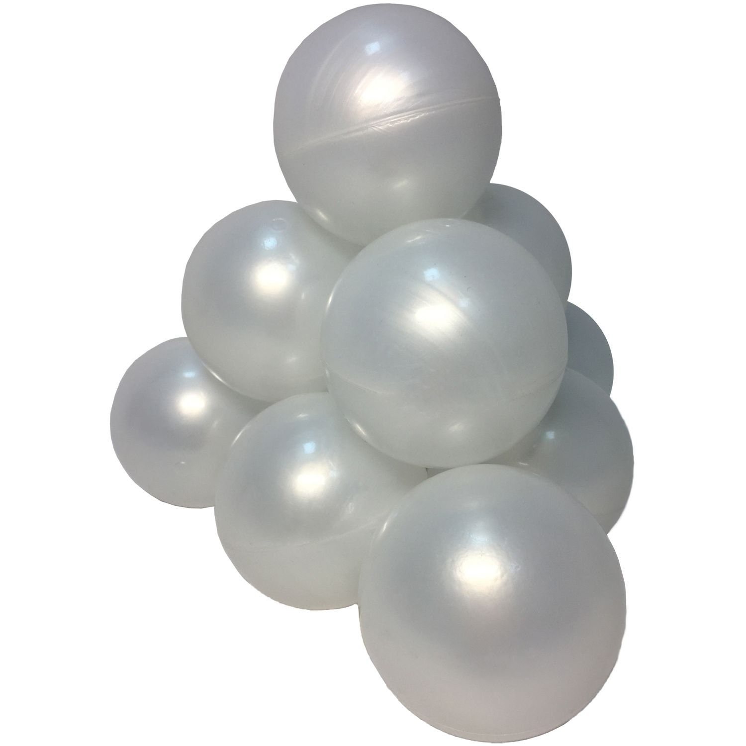 Pack De 50 Bolas Para Piscina De Plástico PE – Suaves, Resistentes Y Coloridas, Ideales Para Piscinas De Bolas, Juegos Y Decoración Infantil