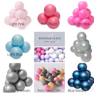50 Ball Pit Balls| Ball PitI Best Gift I BESTSELLER I Toddler Toy I Montessori Toy I Toddler Gift I Nursery Decor I Baby Girl I Baby Gift I