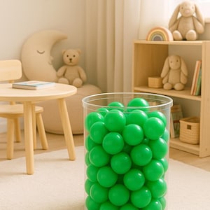 Ball Pit Balls for Kids – Soft Plastic Play Balls in Bulk for Ball Pits, Toddlers & Birthday Parties – BPA-Free | BESTSELLER | New Colors