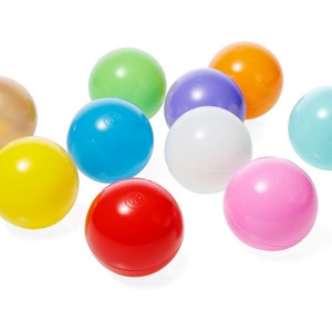 Play Balls| Colourful balls| 12 random color balls | Balls | Gift | Bestseller | Toddler Gifts | Soft Ball Pits For Kids | Activity Toy