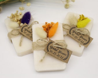 Personalized Wedding Soap Favors, Vegan Mini Soap, Wedding guest Soap, Bridal Shower Favors, Baby Shower gifts, Handmade, Baptism gift idea