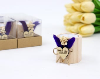 Tealight Candle Holder, Personalized Wedding Favors for Guests in Bulk, Rustic Wedding Favors, Bridal Shower Favors, Bulk Christmas Gifts