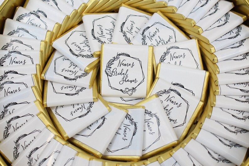 Bulk Chocolate Favors Wedding Favors for Guests in Bulk Etsy Canada