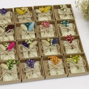 Mini Soap Favors: Rustic Wedding, Bridal Shower Gifts